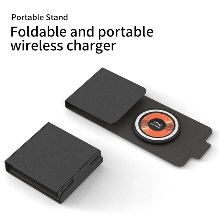 New Folding 3 in 1 Fast Charger 15W Wireless Charging Station for Apple Watch Series 6/5 for iPhone 14 PRO Max