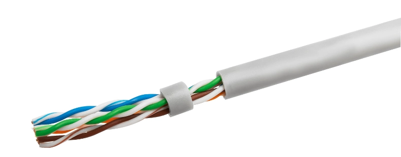 Indoor Cat5e Cable UTP Shielded Twisted Pair Ethernet LAN Network SFTP FTP UTP Shielded Cable with Copper Wire Conductor