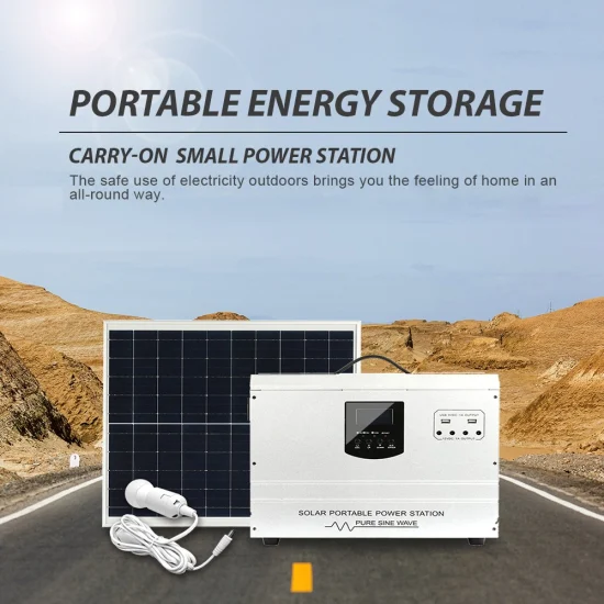 Banca di energia solare portatile ODM da 2000 W con varie richieste di energia con pannello solare
